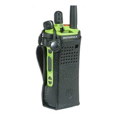 Motorola PMLN7905 Leather Case Fixed Belt Loop - APX 6000XE