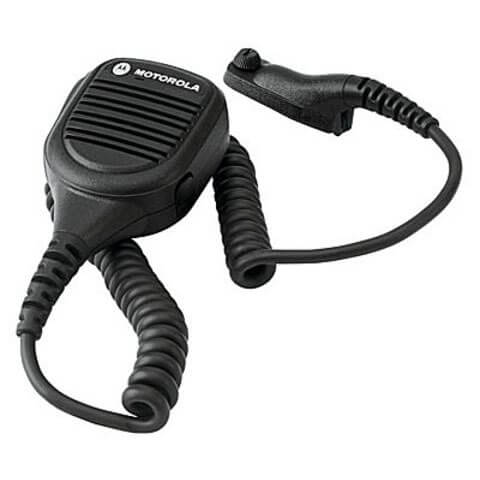 Motorola PMMN4062 Speaker Mic, Emergency Button, 3.5mm - APX 6000, APX 4000