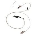 Motorola RLN5316 Beige Surveillance Earpiece, Mic/PTT, Tube - HT750, HT1250, HT1550, PR860