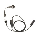 Magnum SC-B1W Braided 1-Wire PTT/Mic, Earbud - HT750, 1250