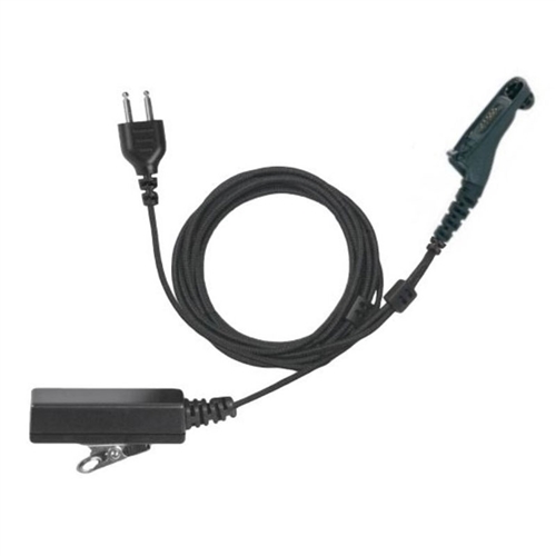 Magnum SC-B2W-M12 Braided 2-Wire Noise-Cancelling PTT/Mic - Motorola APX, XPR 7000