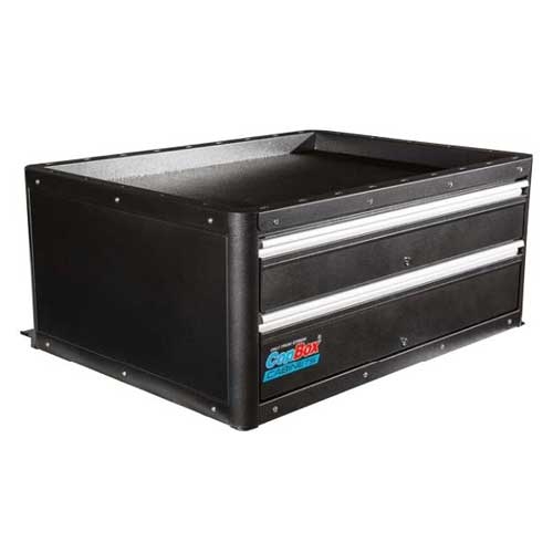CTech T40-302 CopBox Tactical 2 Drawer Aluminum Cabinet