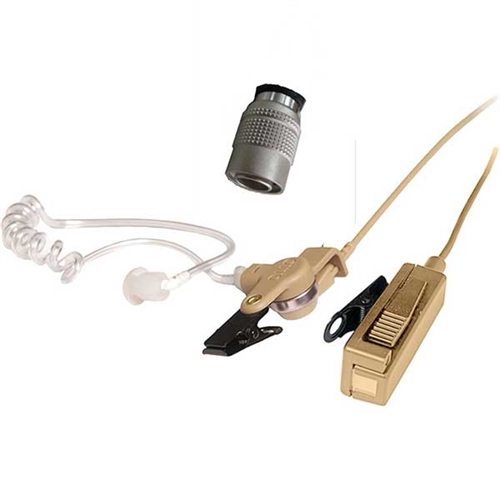 OTTO V1-10165 2-Wire Earphone Kit, Acoustic Tube - Hirose 6 Pin