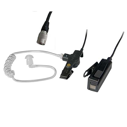 OTTO V1-10166 2-Wire Earphone Kit, Acoustic Tube - Hirose 6 Pin
