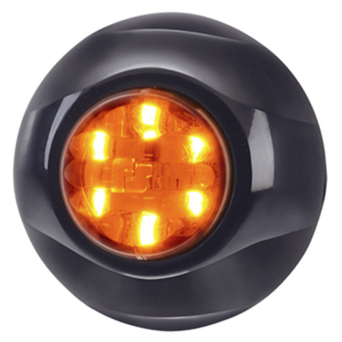 Federal Signal 416900Z-AW In-line Corner LED Flasher - Amber/White