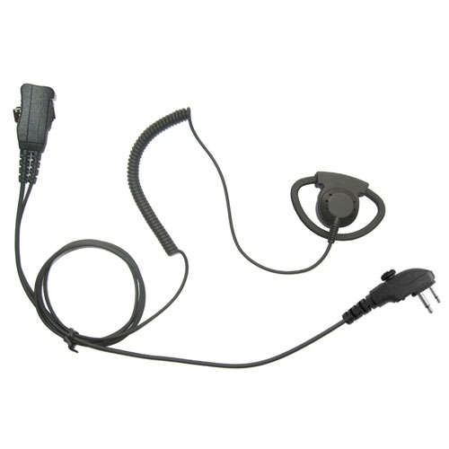 Endura EAK-1WDR-HY1 1-Wire D-Ring Audio Kit - Hytera TC-508, TC-1600