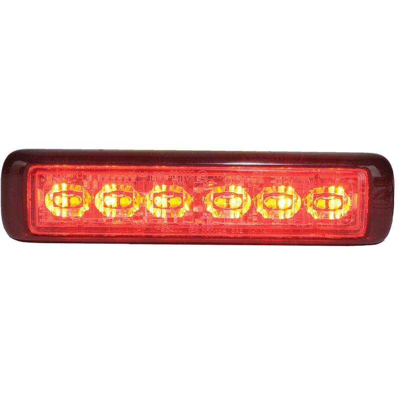Federal Signal MPS620U-RW 12 LED MicroPulse Ultra -  Red/White