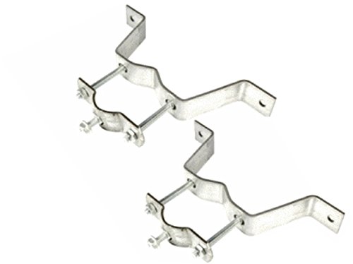 Rohn WM4 Wall Mount for 7/8" to 2-3/4" Masts (4" Clearance) 