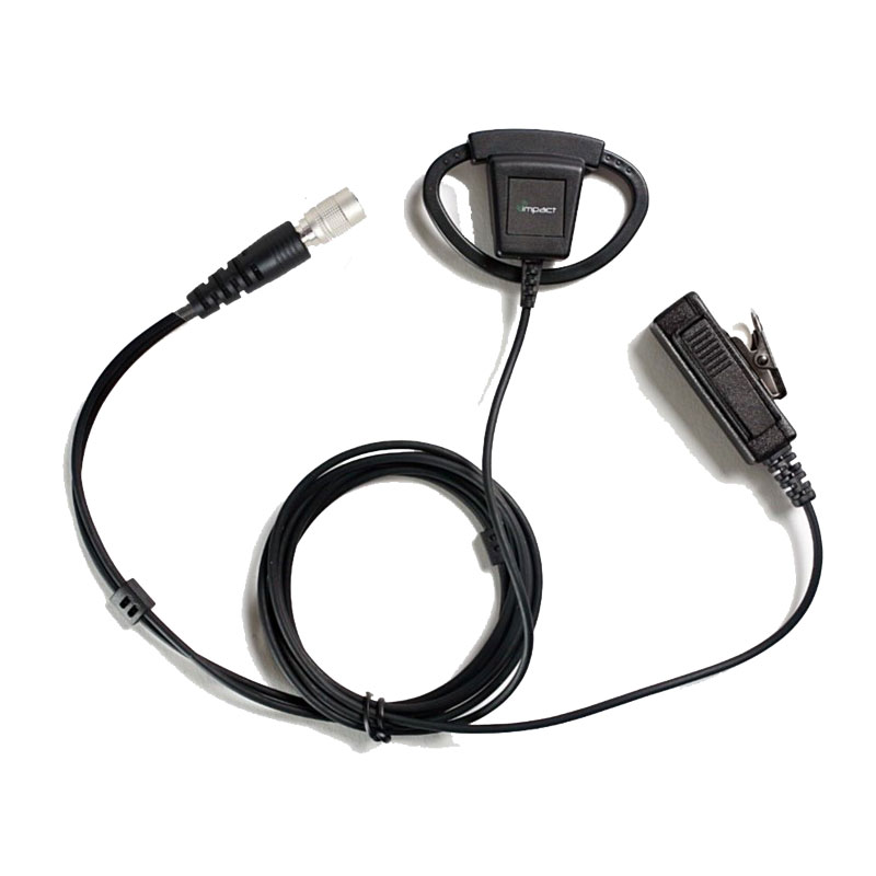 Impact M7-P2W-D1 2-Wire, Adjustable Earpiece - 6 Pin QD