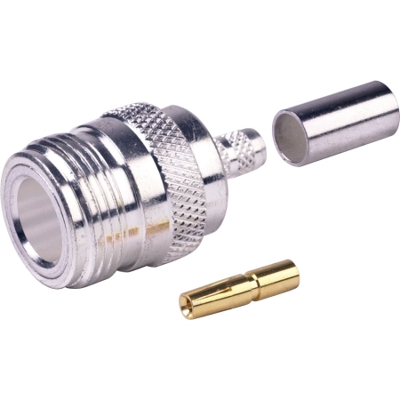 RFI RFN-1027 N Female Crimp Connector - RG58/RG141
