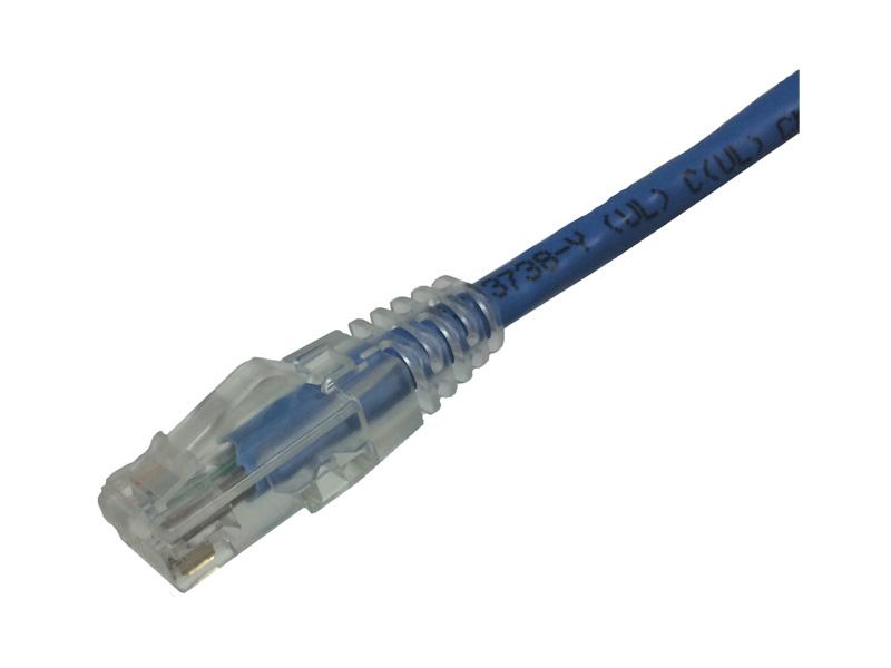 Weltron 90-C6CB-BL-010 10 Foot Cat6 Snagless Patch Cable - Blue