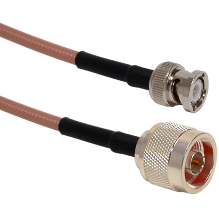 Motorola 0112004U04 24" Duplexer Cable - N Male to BNC Male