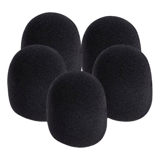 Motorola 5080384M20 Windscreen for Boom Mic - 5 Pack