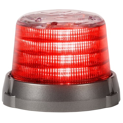Federal Signal 300TMP-R-SB Pro LED Beacon Red LED/Red Dome