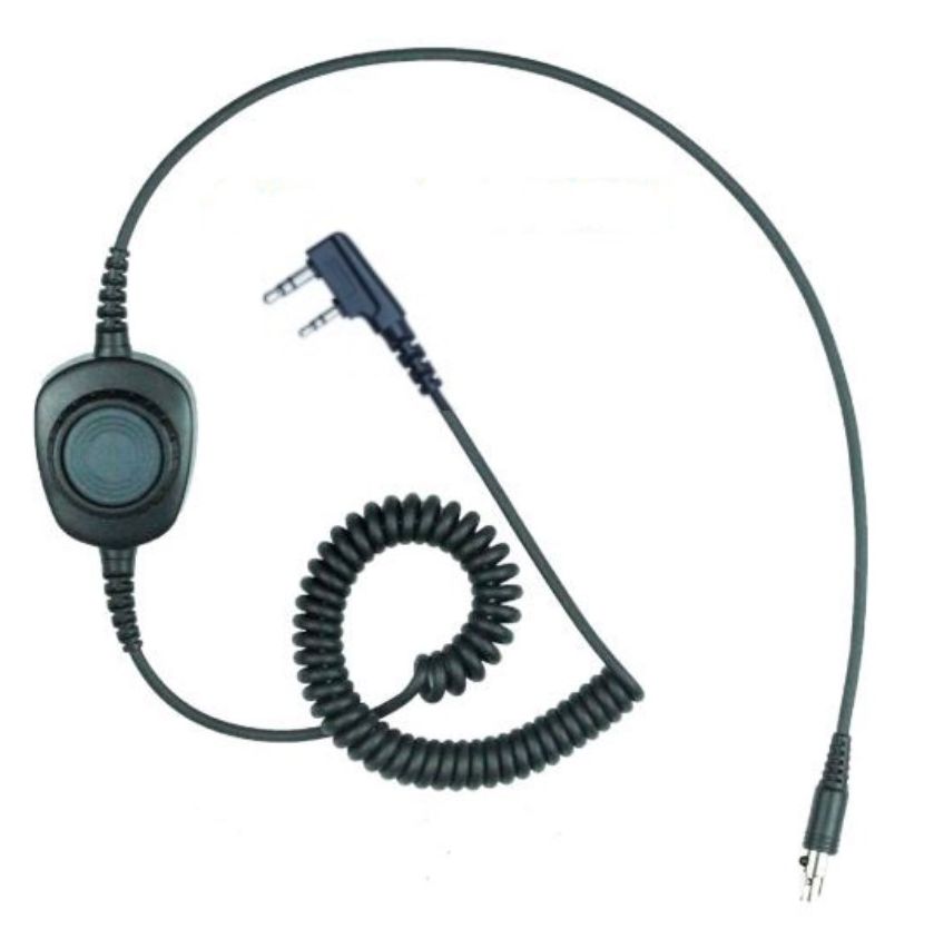 Magnum CBLPTT-K Headset Cable, PTT - Kenwood 2 Pin