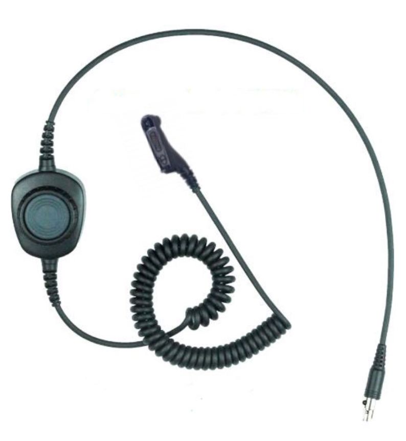 Magnum CBLPTT-H7 Headset Cable, PTT - Hytera HP6, HP7, L3Harris