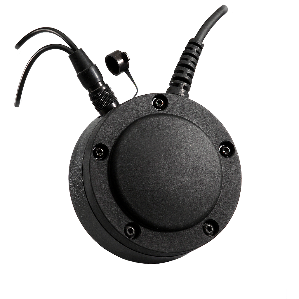 OTTO V1-10519 Large Round Body Push-to-Talk (PTT) - 2.5mm
