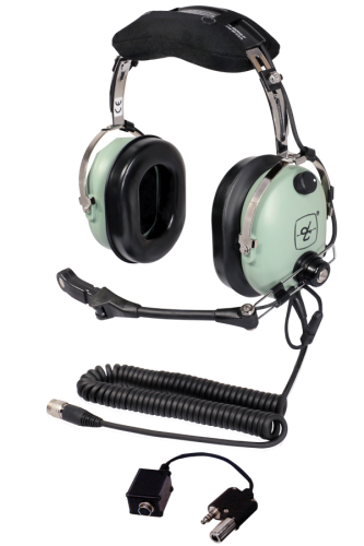 David Clark 40696G-01 C130J ENC Headset, 5' Cord