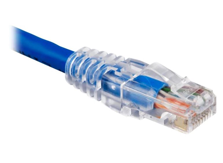 Weltron 90-C6CB-BL-003 3 Foot Cat6 Snagless Patch Cable - Blue