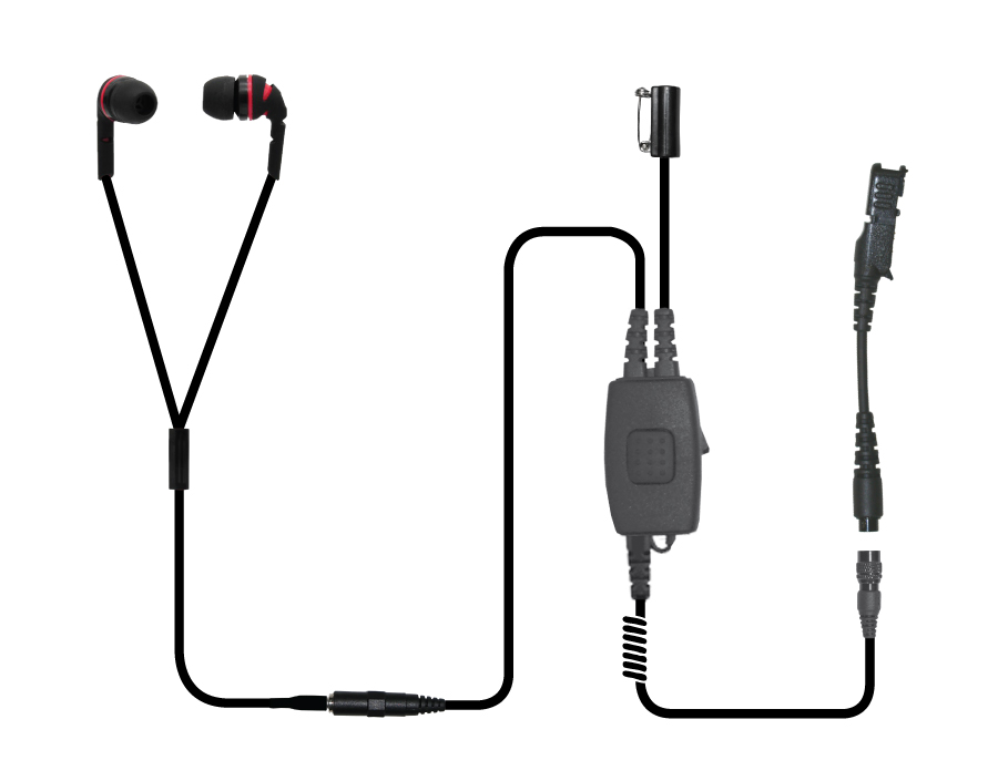 EPC Snake EP635EC iPod-Style Surveillance Kit - Motorola XPR 3000e