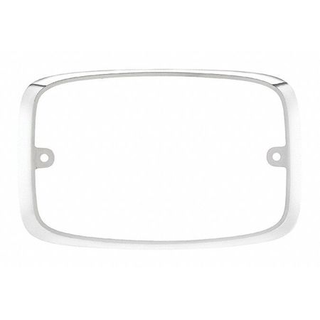 Federal Signal FR6MC 6x4 Trim Bezel, Chrome