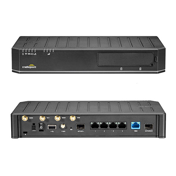 Cradlepoint E300 Series Branch Essentials Router, 1200 Mbps Modem
