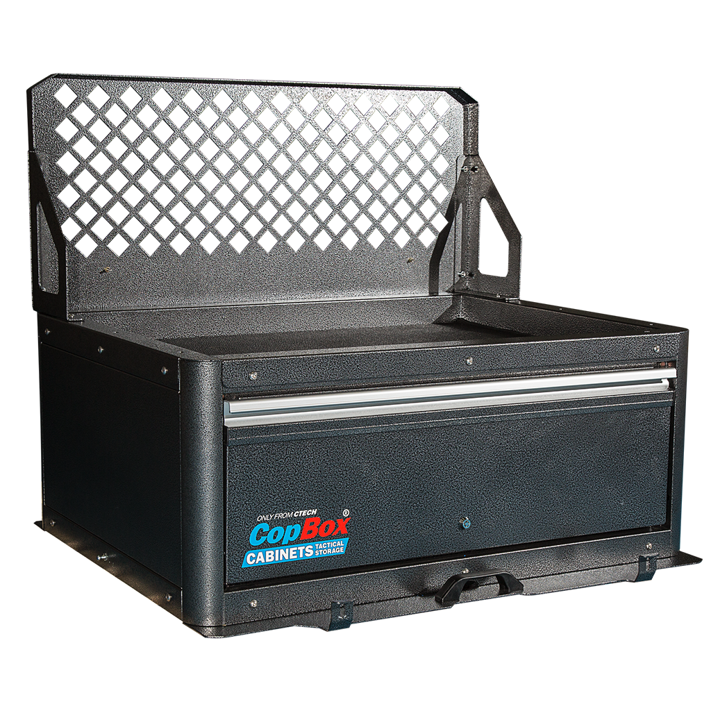 CTech P40-301 Patrol CopBox Locking Aluminum Cabinet