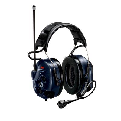 3M Peltor WS LiteCom Plus MT73H7A4610WS6NA 2-Way Radio Headset, Bluetooth - Headband