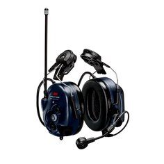 3M Peltor WS LiteCom Plus MT73H7P3E4610WS6NA 2-Way Radio Headset, Bluetooth - Hard Hat