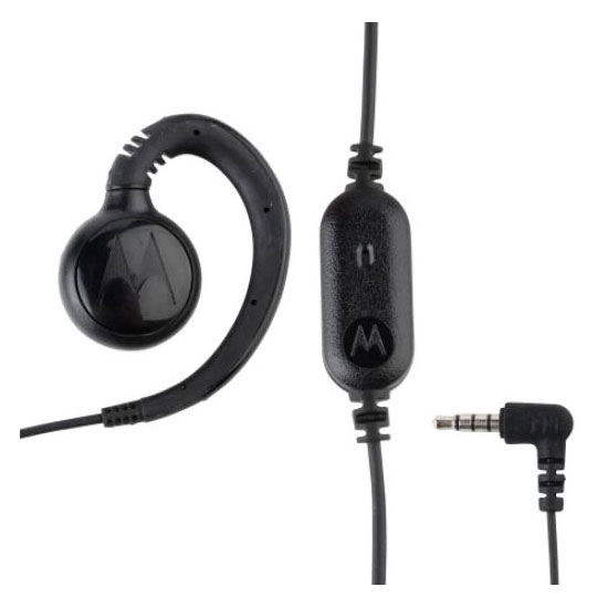 Motorola RLN6550 Swivel Earpiece, In-line Mic - 3 Pack