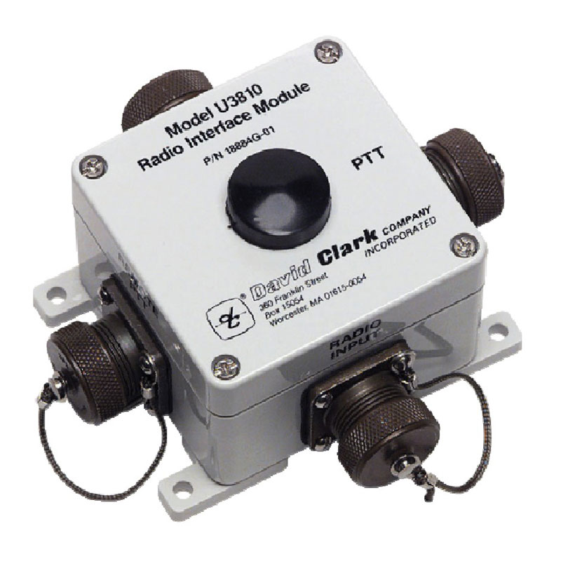 David Clark 18884G-01 Model U3810 Radio Interface Module