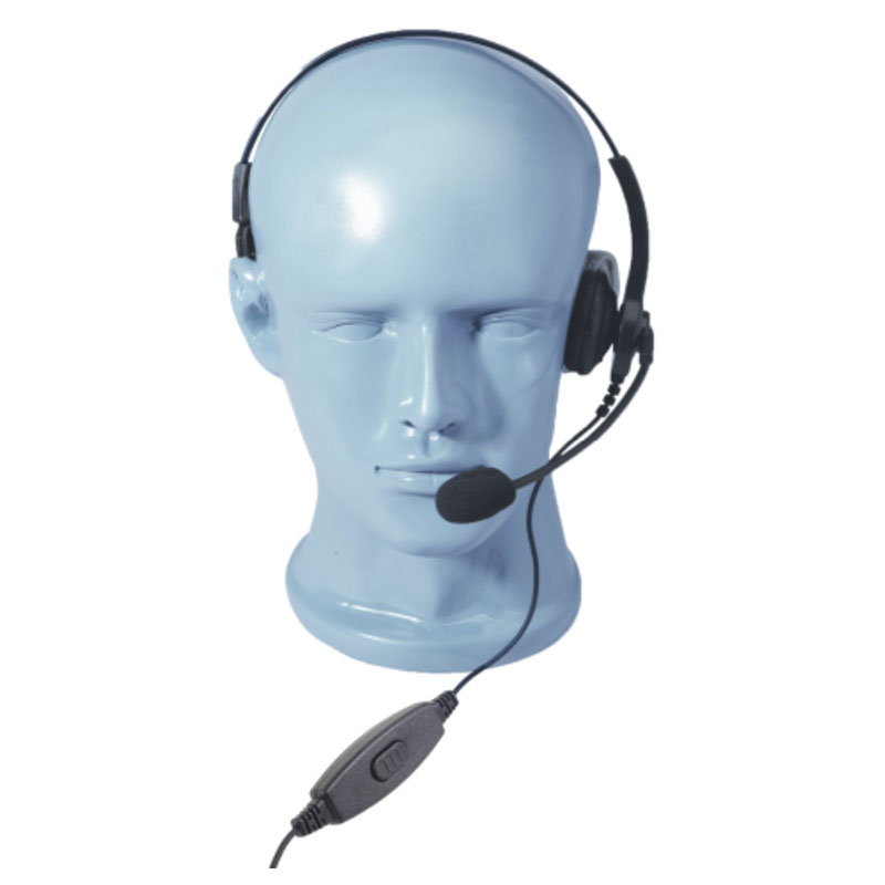 Magnum SHSL-M4 Lightweight Single Ear Headset - Motorola HT750, PR860
