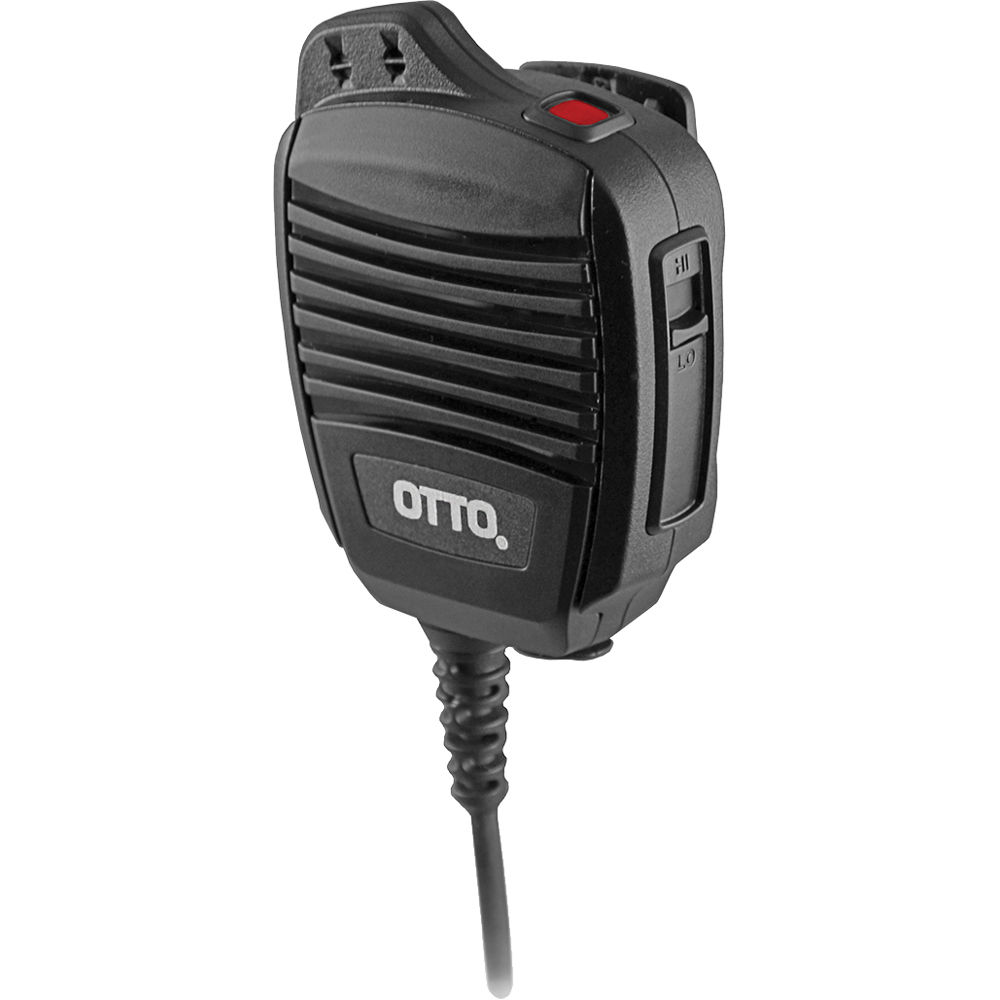 OTTO V2-R2BB5212 Revo NC2 Speaker-Mic, Emergency - BK KNG P150