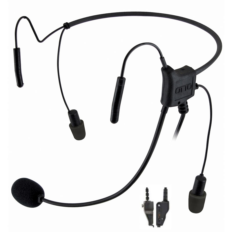 OTTO V4-HN2KB1 Hurricane II 29dB NRR Headset - Kenwood NX-5000, VP8000
