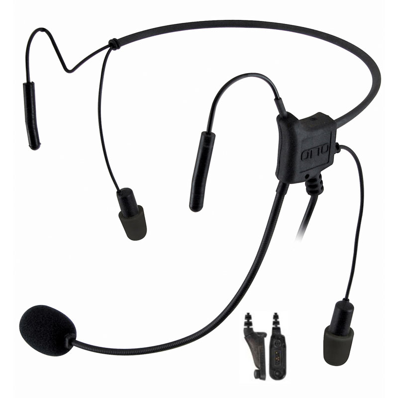 OTTO V4-HN2MF3B Hurricane II 29dB NRR Headset - Motorola APX, XPR