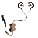 Silynx CXPRFH-D-002 Clarus XPR Fixed Headset - QDC Motorola APX, XPR 7000