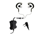 Silynx CFX2ITEB-11 Clarus FX2 Dual In-Ear Tactical Headset - Kenwood 2-Pin