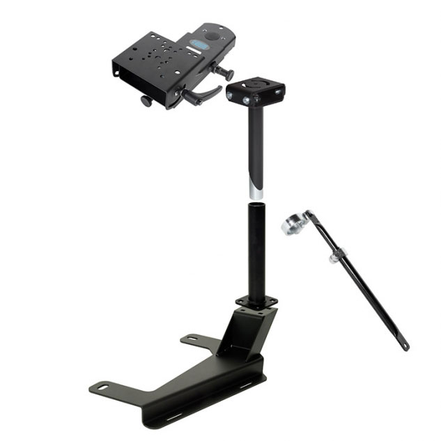 Gamber-Johnson 7170-0142 Pedestal System -2007/14 Chevy/GMC Truck, Full-Size SUV 