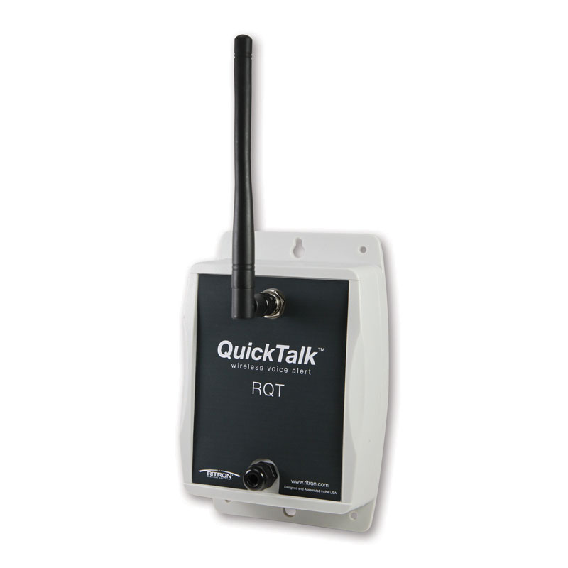 Ritron RQT High Power Quick Talk Wireless Voice Alert Transmitter