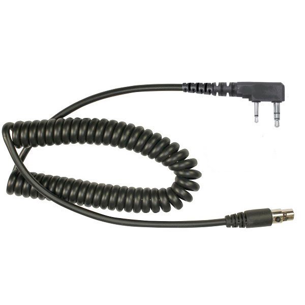 Pryme MC-EM-01 Headset Adapter Cable - Kenwood 2-Pin
