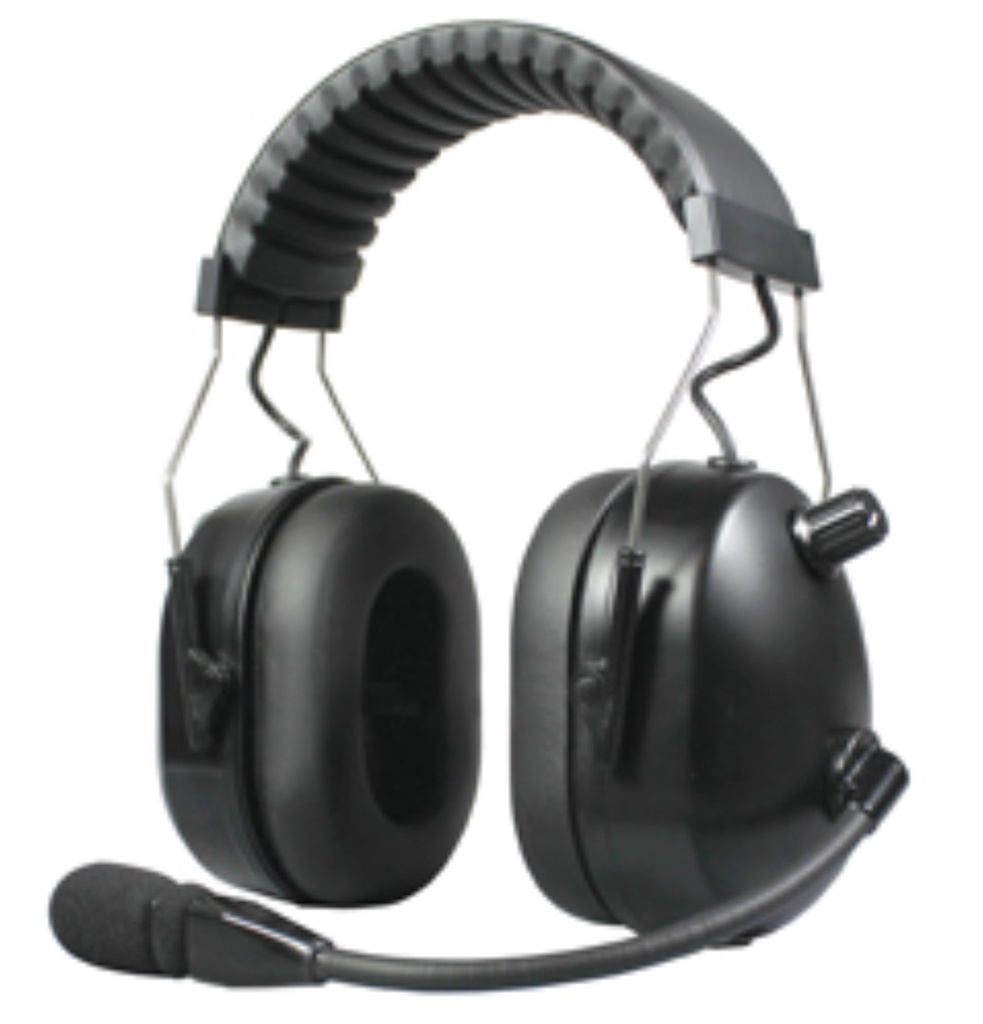 Pryme HBB-EM-OHB Over-the-Head 24dB NRR Dual Earmuff Headset