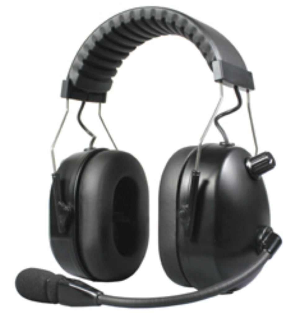 Pryme HBB-EM-OHB Over-the-Head 24dB NRR Dual Earmuff Headset