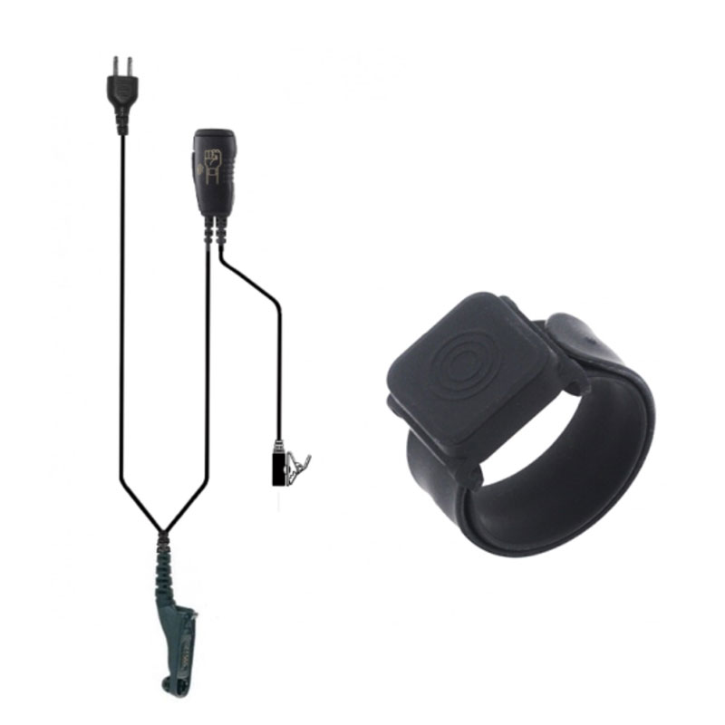 Magnum SC-2WTF 2-Wire Touch-Free PTT/Mic - Motorola APX, XPR 7000