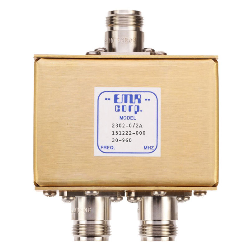 EMR 2302-0/2A 30-960 MHz Power Divider
