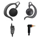 Magnum ESL-1W-M14 Swivel Ear Speaker, Mic - Motorola TLK 100, SL, Maxon