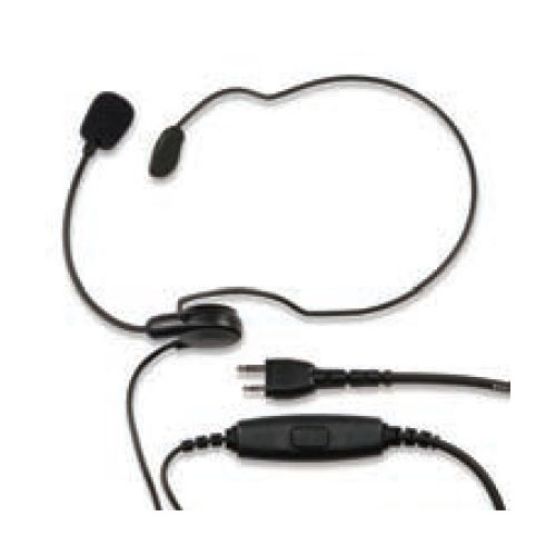 Ritron RHD-6X Single Ear Headset, PTT, Boom Mic - JMX, JBS, PBS