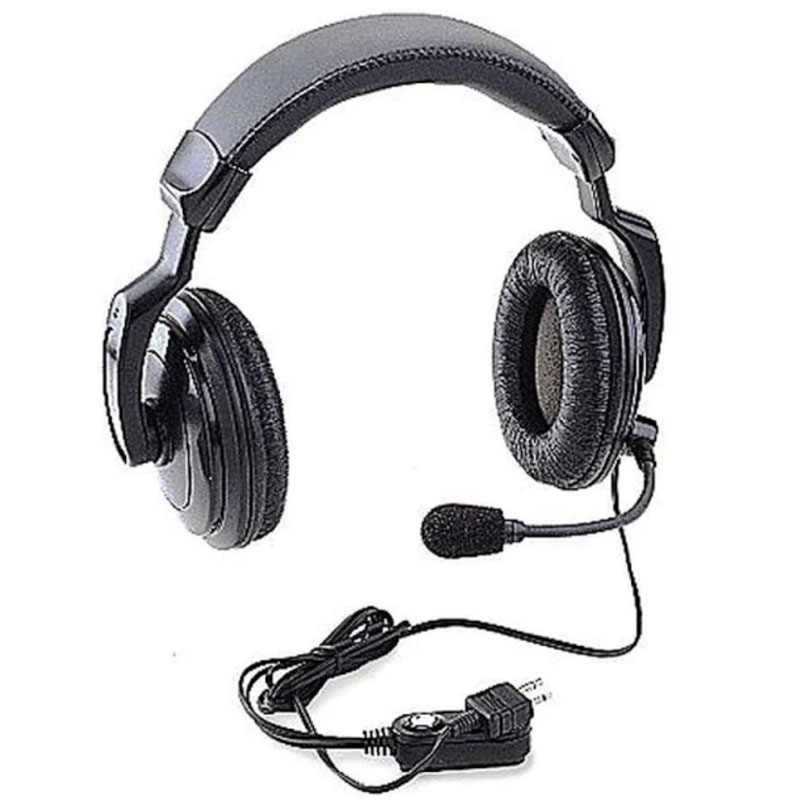 Ritron RHD-4X Dual Ear Headset, PTT, Boom Mic - JMX, JBS, PBS