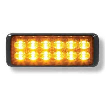 Federal Signal MPS121U-A 12-LED MicroPulse Ultra Surface Mnt - Amber