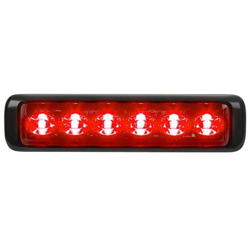 Federal Signal MPS61U-R 6-LED MicroPulse Ultra Surface Mount - Red
