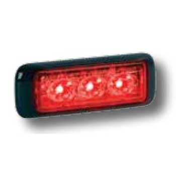 Federal Signal MPS31U-R MicroPulse Ultra 3-LED Lighthead - Red